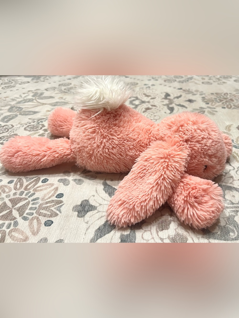 Jellycat Apricot Smudge Bunny Medium Excellent Condition Retired Collectible - Picture 8 of 16